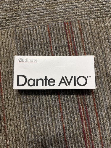 Audinate dante avio channel - audinate,