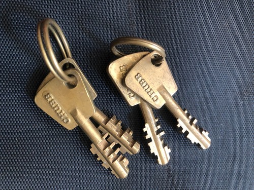 Joblot vintage brass - -, chubb