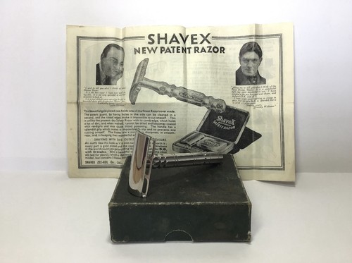 Shavex antique safety razor - shavex,