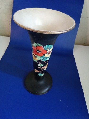 Devon ware fieldings vase - fieldings,