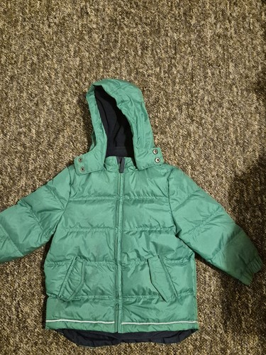 Green puffer jacket - puffer, 3