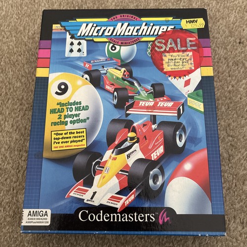 Commodore amiga micro machines - commodore,