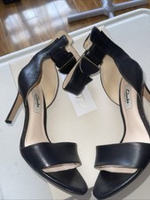 Clarks Black Leather  T-bar