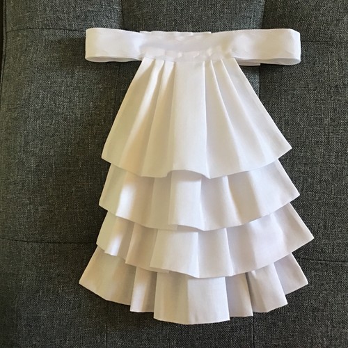 Jabot cravat white - in,
