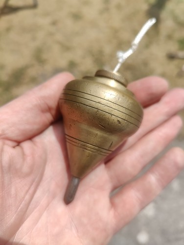 Antique brass and steel - antique, plumb