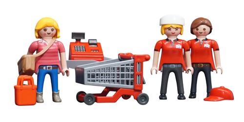 Playmobil saleswoman - playmobil,