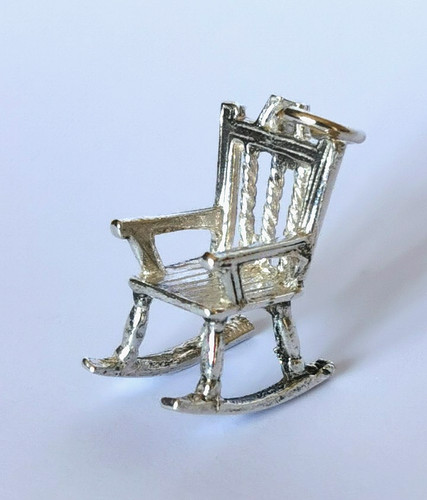 Vintage silver charm - charm, /