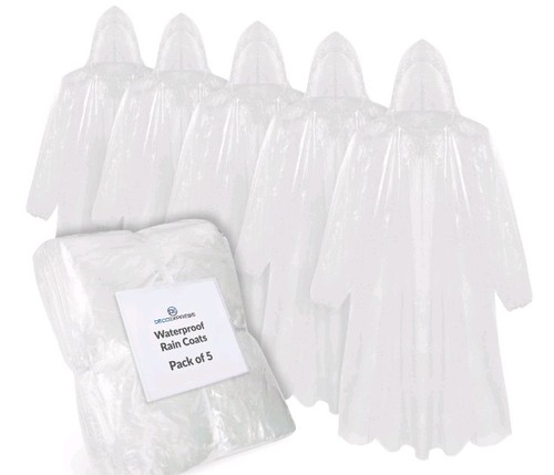 Adults disposable clear rain - adults,