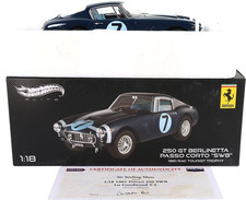 Hot Wheels 1:18 Scale ' Ferrari 250 GT Berlinetta ' signed by Sir Sterling Moss