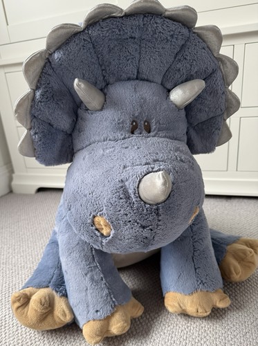 Large blue triceratops - large,