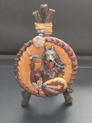 Native american sculpture - native,