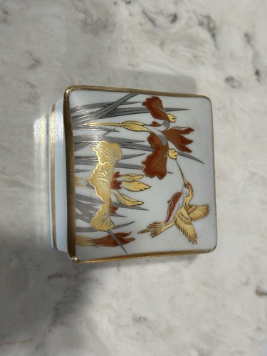 Vintage ceramic hummingbird - ceramic,