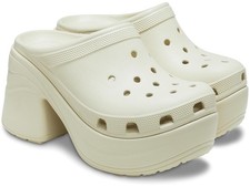 CROCS Siren Heeled Clog Bone