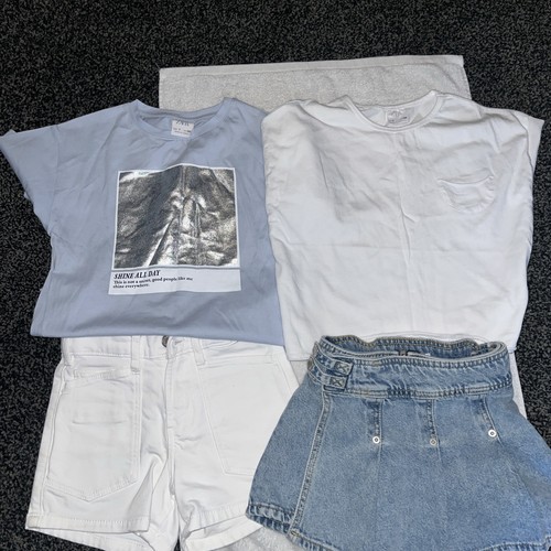 Zara girls shorts t shirt - shorts, &