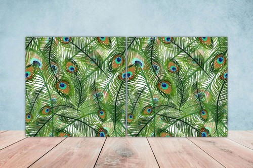 Peacock ceramic bird wall - peacock,