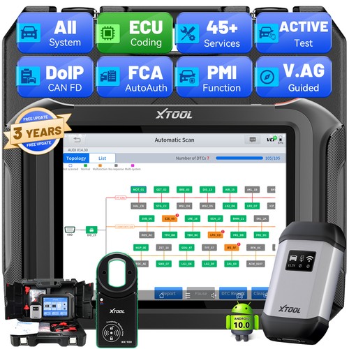 Xtool d9s kc100 ecu - ecu, coding