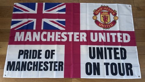 Manchester united flag 5ft - united, fc