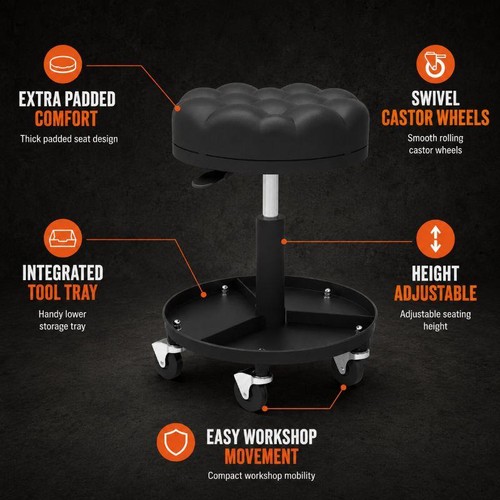 Mechanics utility seat - utility,