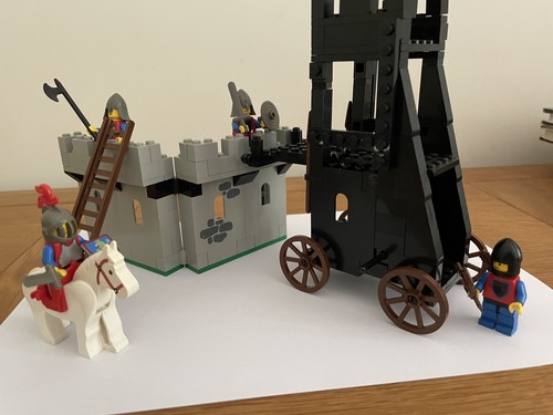 Lego castle 6061 seige tower - castle,