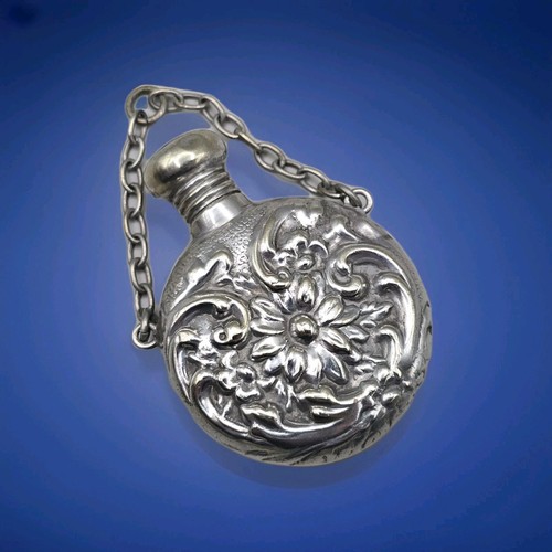 Vintage silver tone engraved - vintage,