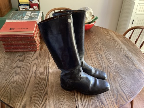Antique black leather - black,