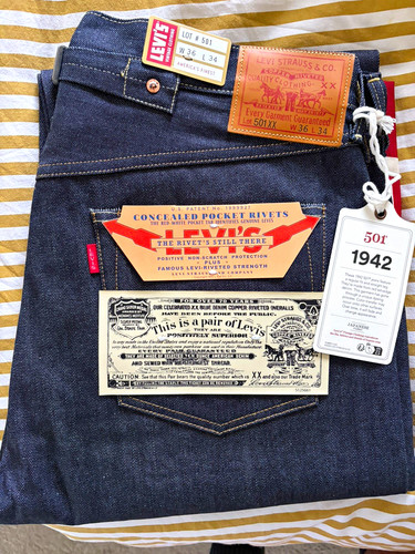 Levi vintage clothing 1942 - levi's,