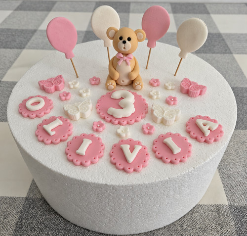 Teddy bear set personalised - set,
