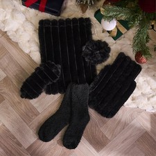 OHS Ribbed Faux Fur Winter