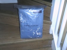 laura ashley dark seaspray pussy willow pair curtains, 88 ins wide x 90 ins lon