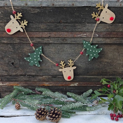 Gisela graham reindeer - reindeer, tree