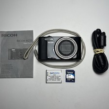 Ricoh HZ15 16.0MP Digital Camera Tested Boxed + Charger, Battery, SD Card, Guide