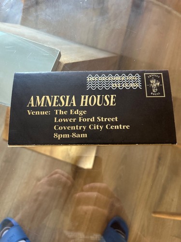 Amnesia house rave flyer new - rave,