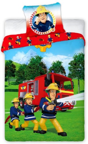 Sam the fireman bedding - the,
