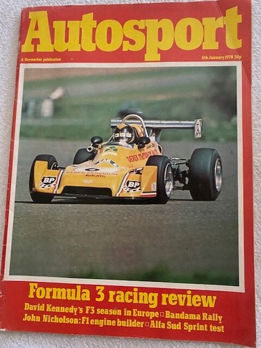 Autosport magazine 1978 choose - magazine,