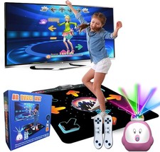 Dance Mat for Kids & Adults, Musical Electronic Dance Step Pad with 100+ Games,