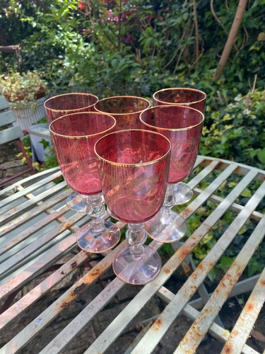 Set six vintage bohemian - of,