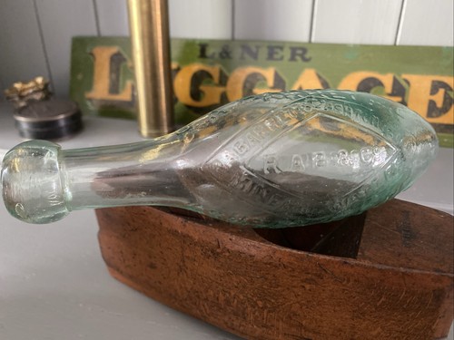 Antique hamilton bottle a - bottle, r