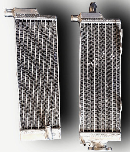 Aluminum radiator for kawasaki - aluminum,
