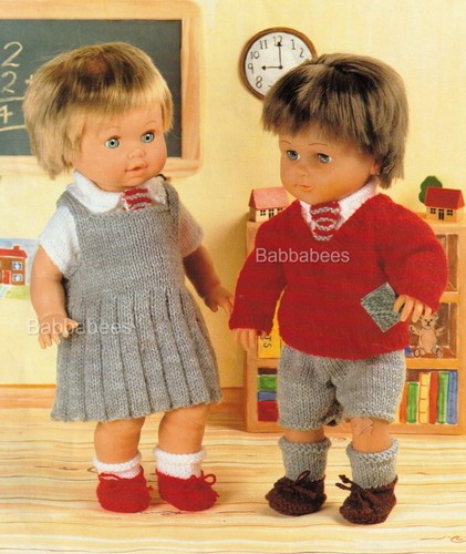Knitting pattern dolls - dolls, doll