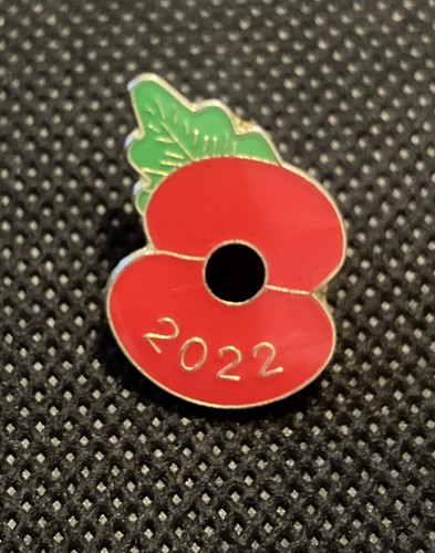 2022 poppy remembrance - remembrance, pin