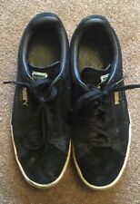 Puma Retro Suede Classic XXI All Black Trainers Size 6.5