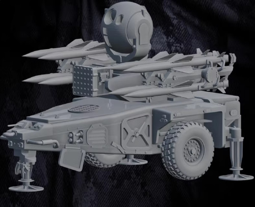 Printed rapier 2000 - 3d, 1/72