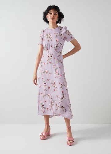 Bennett silk jacquard lilac - silk,