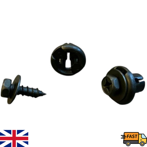 Fit plastic push clips - plastic,