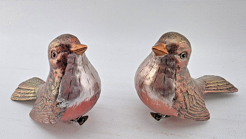Robin clip bird christmas - on,