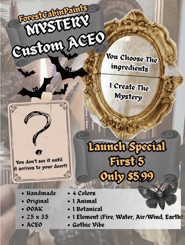 Mystery custom aceo original - custom,