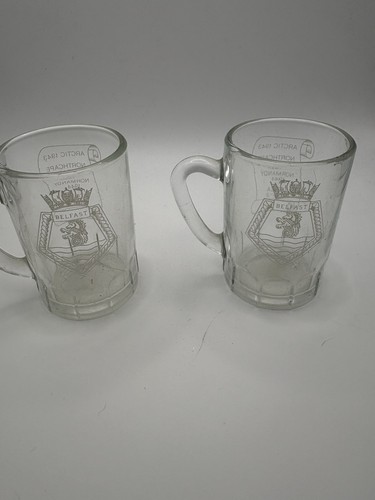 Pair vintage hms - pair, belfast