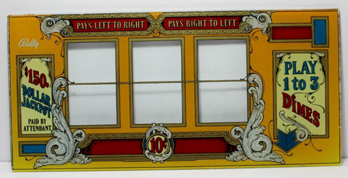 Old vintage bally slot machine - old,