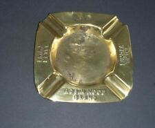 Old Brass ashtray advertising ' Robin Hood Brand ' baler twine -- agriculture