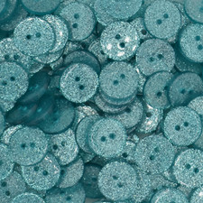 Round Glitter Buttons - Single